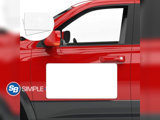 Lot 58-78146 - New 2 Pack Blank Car Door Magnet Sticker, 24x12 inch Magnetic Vehicle Sign, DIY Advertise Business, ...