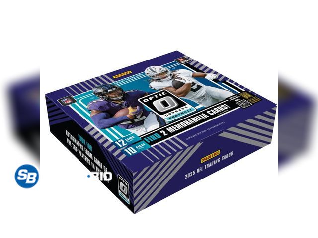 Lot 58-68346 - New 2025 Panini Donruss Optic Football Trading Cards Hobby Preferred Box - unopened