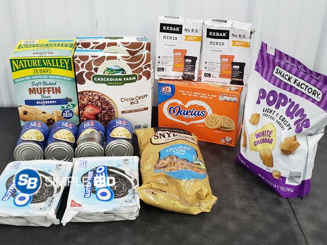 Lot 58-83845 - FOOD LOT! Lot of Various food - unopened - expired