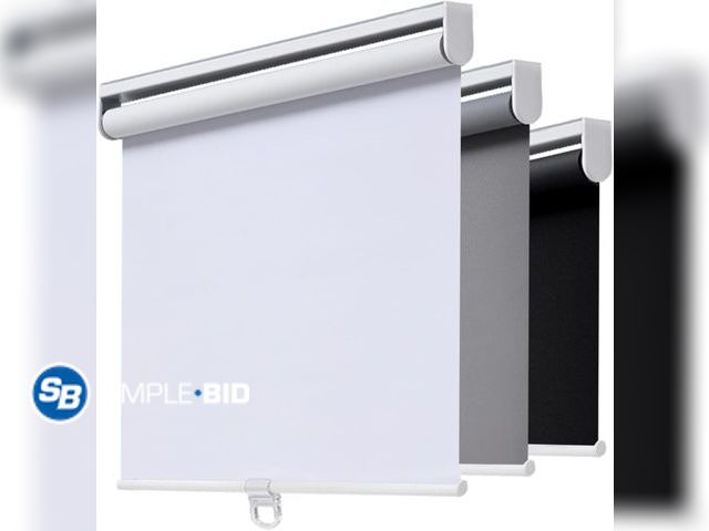 Lot 58-56519 - New AOSKY Cordless Roller Shades Blackout Blinds for Windows Room Darkening Rolled Up Shades with Sp...