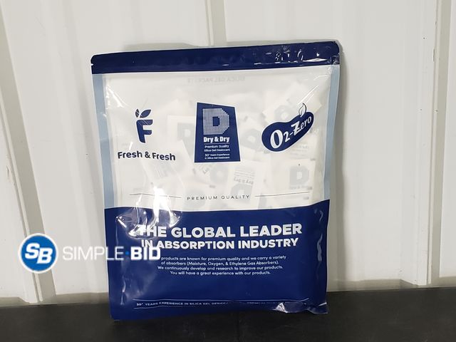 Lot 58-66014 - Dry Dry  Premium Quality Silicone Gel Desiccant  (200) Count Package