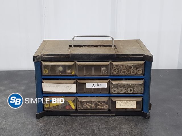 Lot 58-83514 - Drawer Organizer with Misc Parts