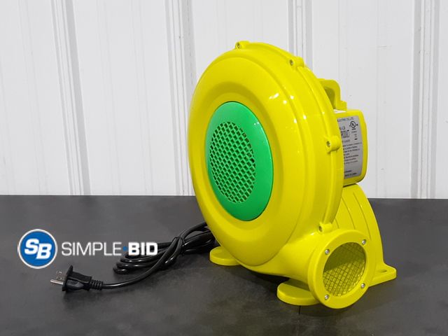 Lot 58-29420 - New Air Blower for Inflatables, 950Watt 1.25HP Bounce House Blower, Inflatable Bubble House Blower, ...