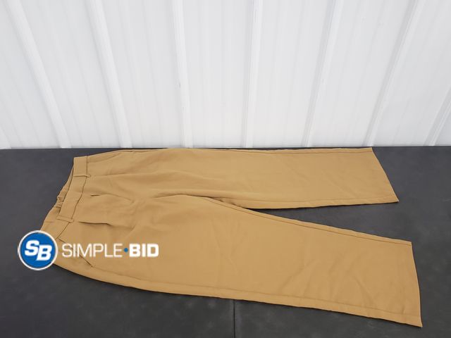 Lot 58-68238 - Old Navy Women's Dark Khaki Pants -Size L - Light Use