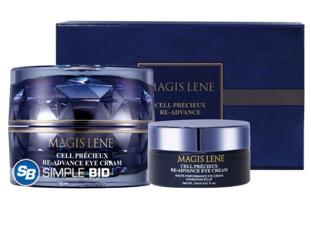 Lot 58-70437 - New Magis Lene Cell Pre'cieux Re-Advance Eye Cream 1.01fl oz + 0.6fl oz