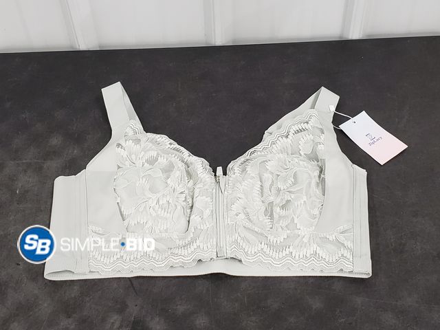 Lot 58-40102 - Women's Ziplacey Bra - SIZE 3XL - NWT
