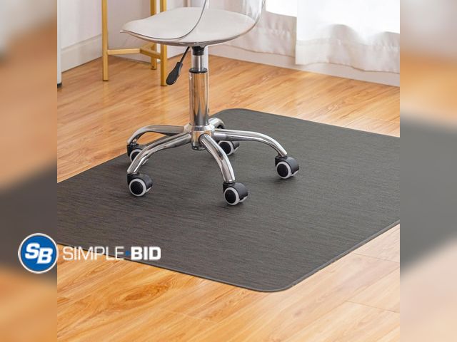 Lot 58-75703 - New Baroyal Office Chair Mat for Hardwood Floor Under Desk Computer Rolling Chair Mat for Wood/Tile ...