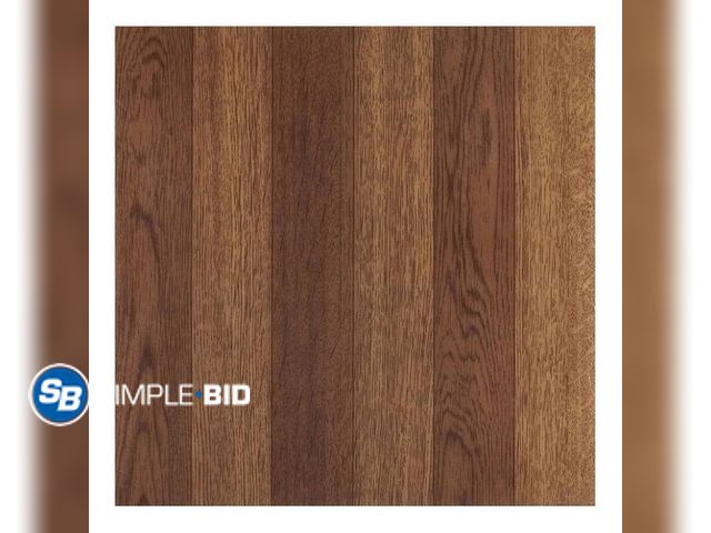 Lot 58-21684 - New Achim 12"x12" 1.2mm Peel &amp; Stick Vinyl Floor Tiles 20 Tiles/20 Sq. ft. Medium Oak Plank-Look