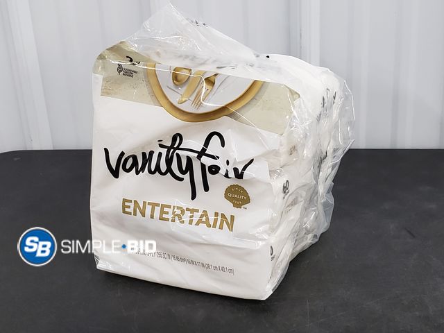 Lot 58-56127 - Vanity Fair NAPKINS - 3 packages of 60 - unopened