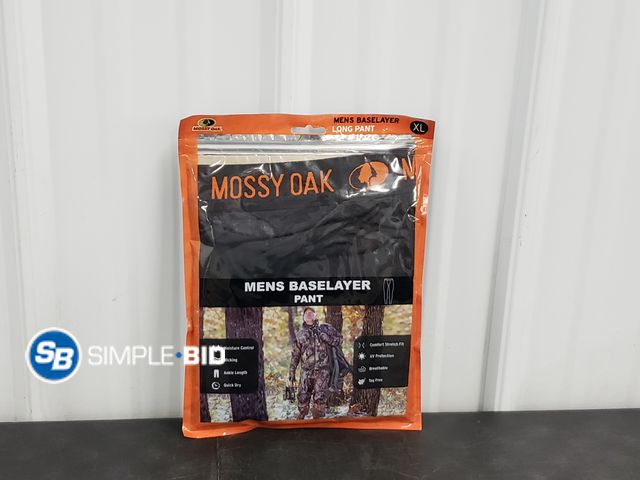 Lot 58-77329 - Men's Mossy Oak Baselayer pants - SIZE XL - appears unworn