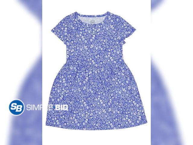 Lot 58-71156 - New Wonder Nation Girl's Short Sleeve Play Dress, Size XL (14/16)