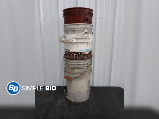 Lot 58-56909 - Lot of (6) Used 5 Gallon Buckets