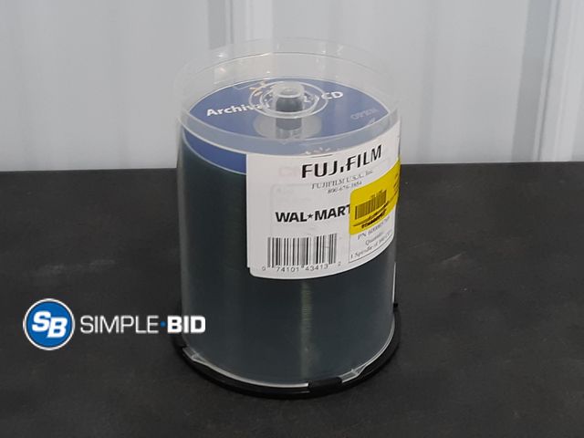 Lot 58-36338 - New Fujifilm Archival Photo CD's - one spindle of 100 CD's