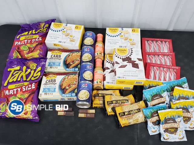 Lot 58-83857 - FOOD LOT! Lot of Various food - unopened - expired