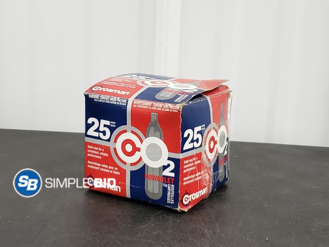 Lot 58-40468 - Lot of (25) Crosman CO2 Powerlet