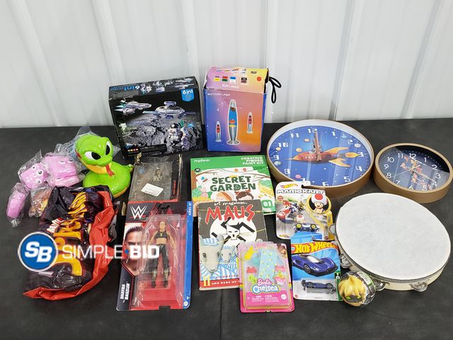 Lot 58-39042 - TOYS! Lot of Toys - variety of styles - appears unused