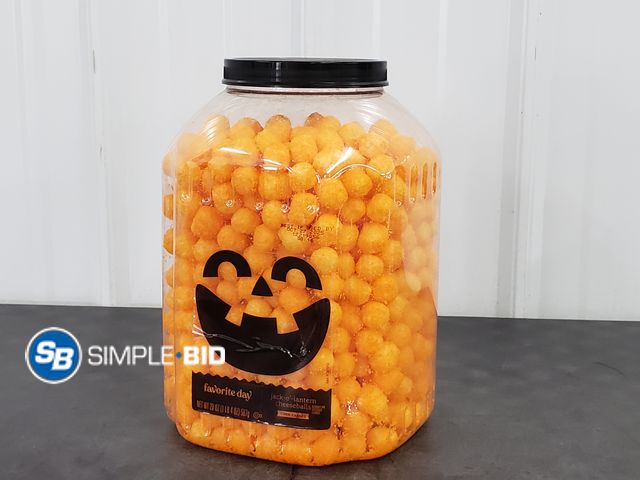 Lot 58-71760 - CHEESEBALLS! 1lb - unopened - expired