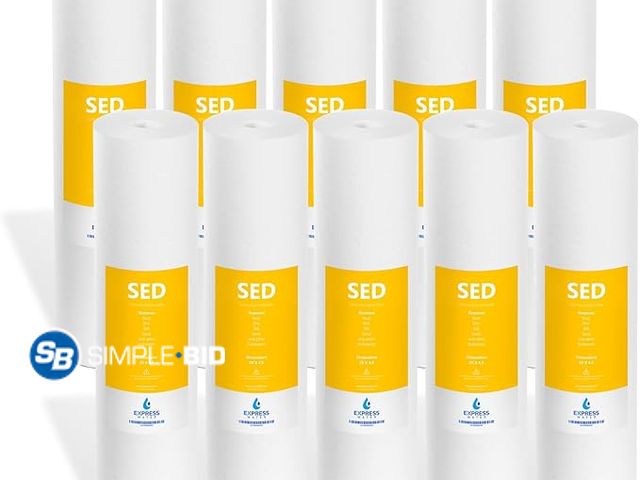 Lot 58-29516 - New Express Water – 10 Pack Sediment Replacement Filter – Whole House Replacement Water Filter – SED...