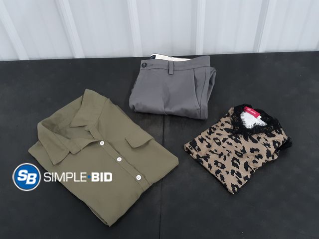 Lot 58-38512 - Lot of Women's Clothing - variety of sizes and styles - used but in good condition