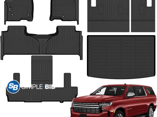 Lot 58-41412 - Jenofa-for 2021-2026 Chevy Suburban/GMC Yukon XL/Cadillac Escalade ESV Bucket 7-Seater All Weather F...