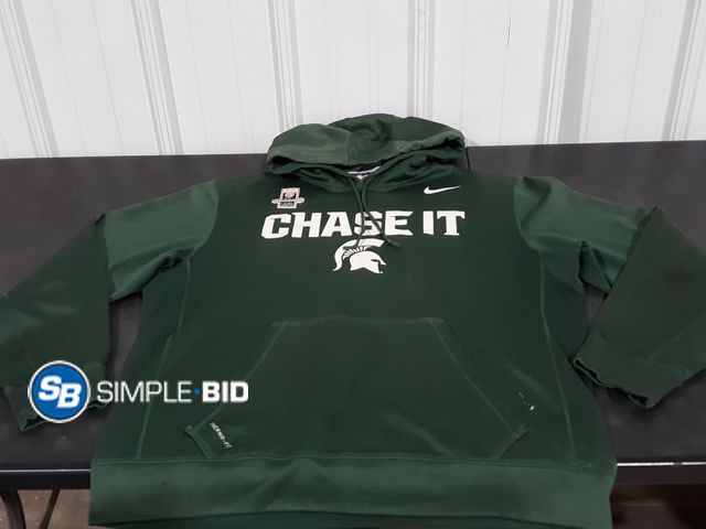 Lot 58-32174 - Michigan State Sweatshirt/Hoodie - Size XL - Light use