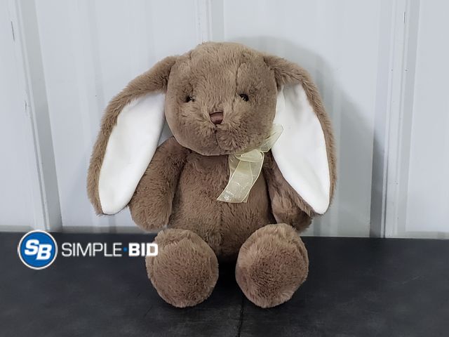 Lot 58-70738 - New Super Soft Plush Bunny (Medium Sized) Brown