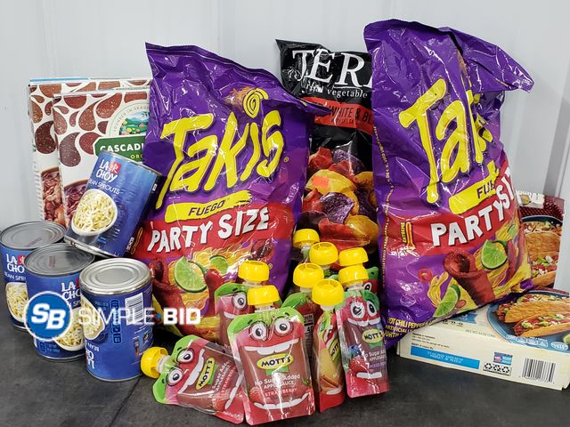 Lot 58-83853 - FOOD LOT! Lot of Various food - unopened - expired