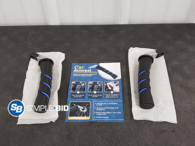 Lot 58-53052 - Lot of (2) Car Handicap Grab Bars