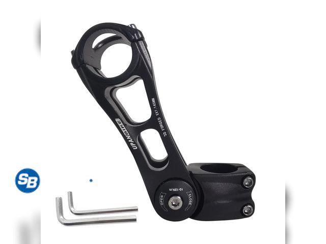Lot 58-54902 - New Upanbike Bike Adjustable Stem 31.8mm 4.3inch Long (145mm) Mountain Bicycle Handlebar Stem Riser
