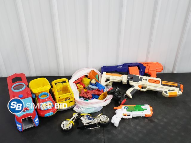 Lot 58-39857 - Large Lot of TOYS! Variety of kinds - used but in good condition