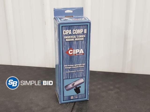 Lot 58-59589 - Cipa Marine - Cipa Comp II Universal Convex Marine Mirror
