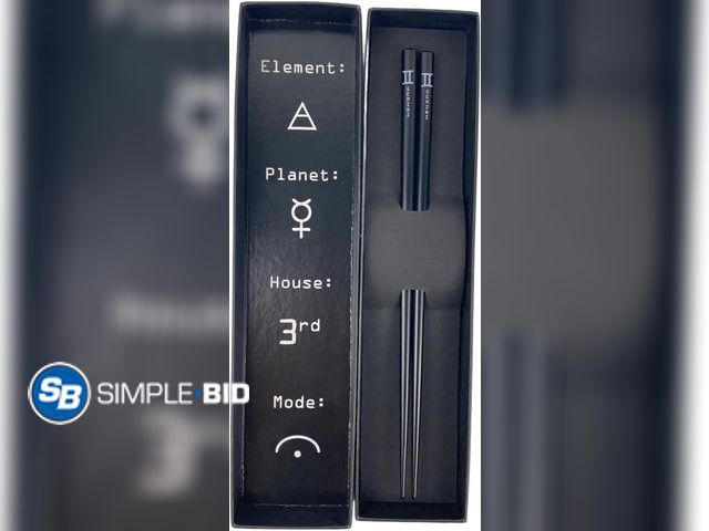 Lot 58-57735 - New AstroHashi, Zodiac Astrology Chopsticks with Box - Collectible Reusable Chinese Korean Japanese ...