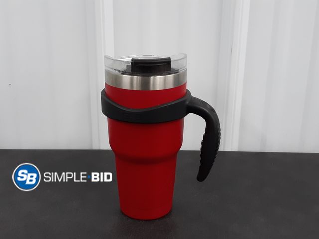 Lot 58-38090 - Ozark Trail 30oz Tumbler with Closing Lid and Handle