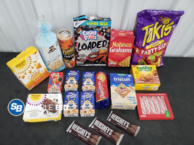Lot 58-67867 - FOOD LOT! Lot of Various Foods - unopened - expired