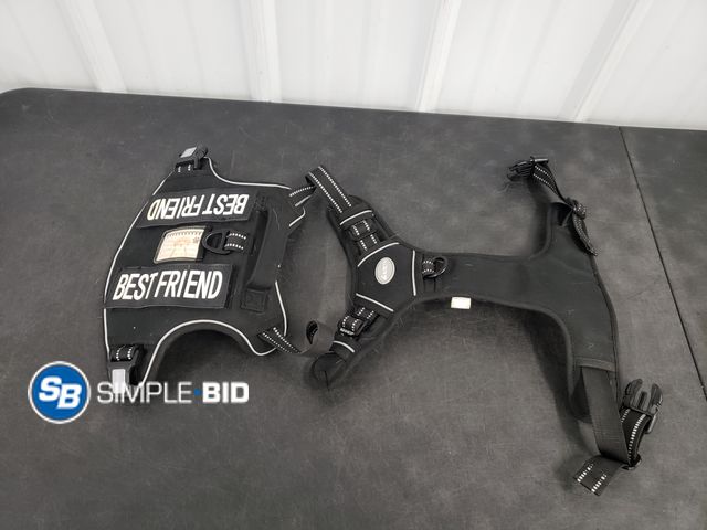 Lot 58-72246 - Auroth Black Dog Harness - Used - For Large Dog