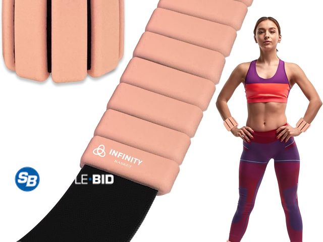 Lot 58-60039 - New Wrist Weight Bracelet for Women, 2 lb