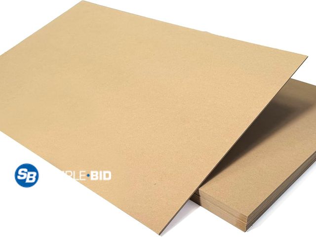 Lot 58-74466 - New 10 Boards of 12”x 19”, 3mm 1/8th inch MDF (Medium Density Fibreboard), Glowforge Ready, Unfinish...