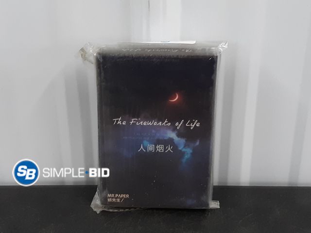 Lot 58-27889 - The Fireworks of Life - Mr Paper 25 sheets Romantic Fireworks Material Paper Is Used for Hand-cut Bo...