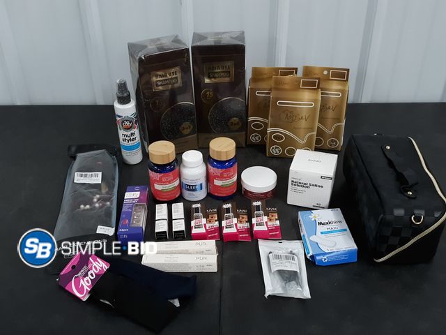 Lot 58-39089 - Lot of Health and Beauty items - variety of items - unused