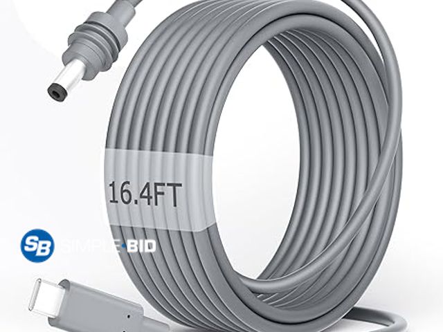 Lot 58-72039 - New Starlink Mini Power Cable USB C to DC Power Cord for Starlink Mini Cable 16.4FT Waterproof Input...