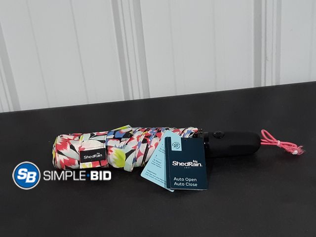Lot 58-33051 - New shed rain auto open auto close umbrella