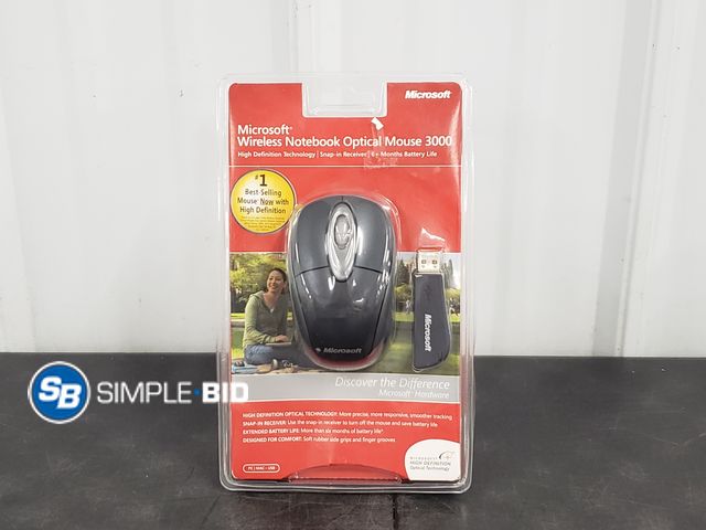 Lot 58-72056 - Microsoft Wireless Notebook Optical Mouse 3000