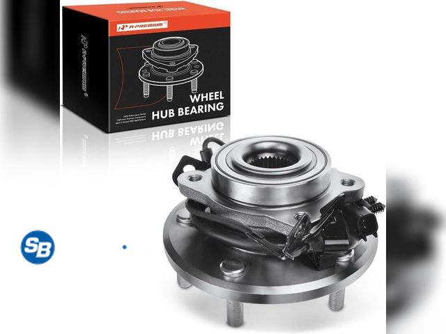 Lot 58-74251 - New A-Premium Rear Passenger Wheel Bearing and Hub Assembly with ABS &amp; 5-Lug | Compatible with D...