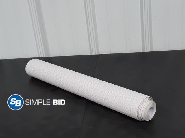Lot 58-34268 - Roll of White/Grey Linen Contact Paper