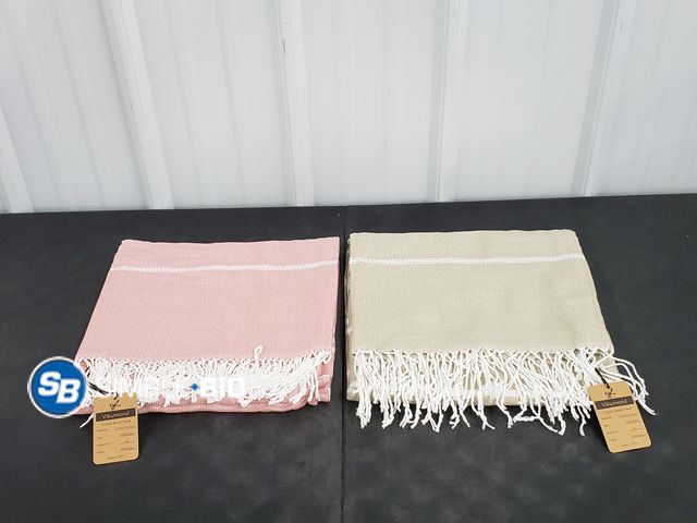 Lot 58-41142 - Lot of (2) New Turkis BEACH TOWELS
