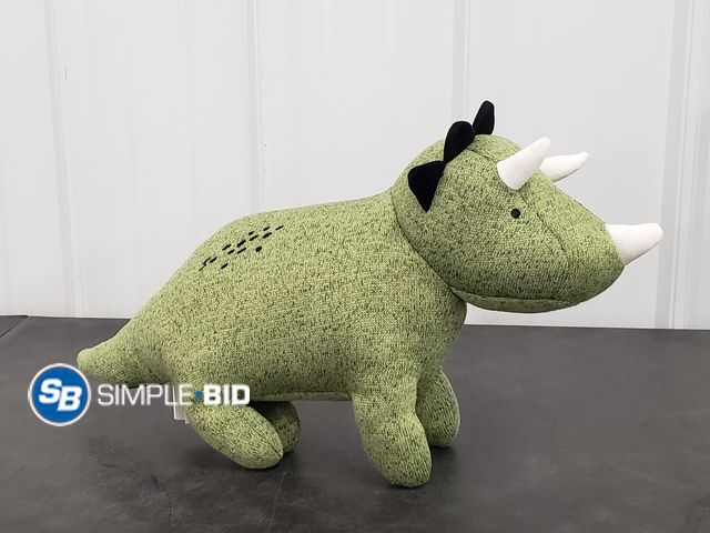 Lot 58-67821 - pillowfort 21" Green Dinosaur, Soft Cuddle Buddy Stuffed Animal - Unused