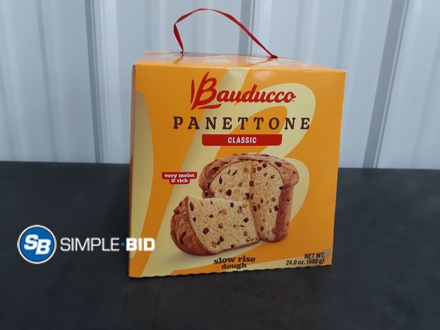 Lot 58-37986 - Bauducco Panettone Classic Slow Rise Dough 24oz Best by 6/25