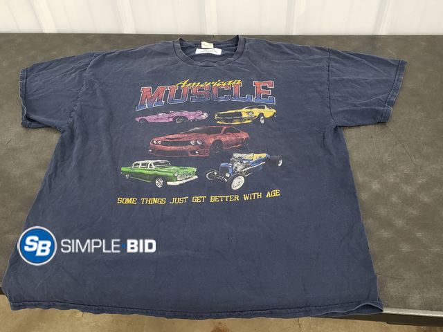 Lot 58-50079 - American Muscle T Shirt - Size 2XL - Used