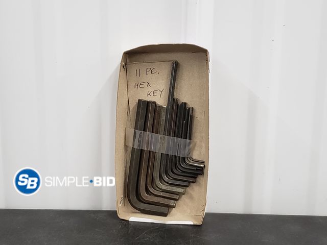 Lot 58-50073 - Hex Key Set - 11 Piece