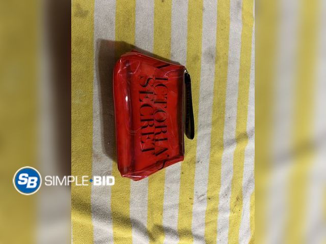 Lot 58-60684 - Red make up bag by Victoria's Secret